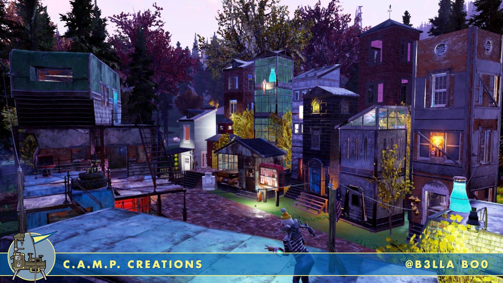 Fallout 76 C.A.M.P. Creations Cityscape