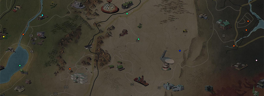 Where to find Rare Chems in Fallout 76 Map Fallout 76 Maps, Vaults, Vendors, Treasures and More