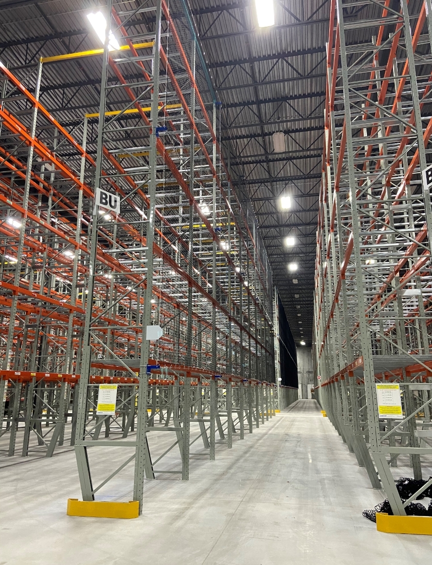 Standard Offset RackGuard Netting Systems Canada Liftsafe Fall