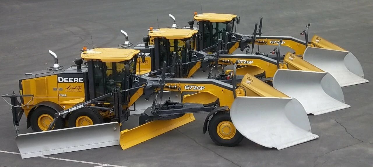 V Plow Motor Grader Snow Plow, Wheel Loader Snow Plow Falls
