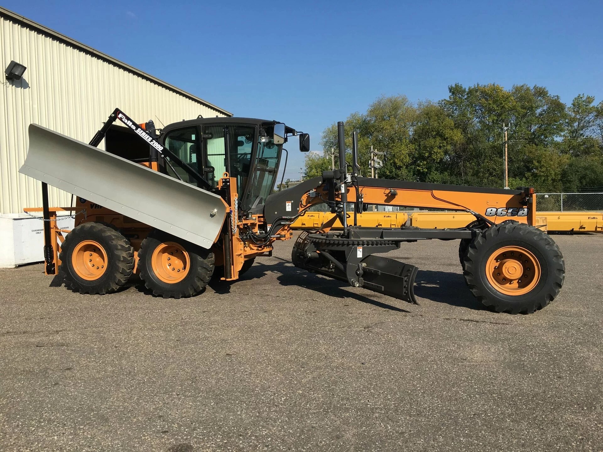 Case Series 2000 Short Post Snow Wing Case Motor Grader Snow Wing