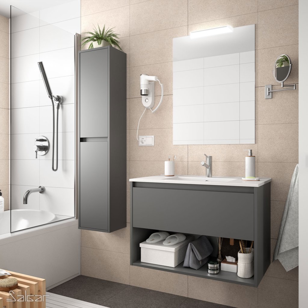 Salgar Noja 600/800/1000 Malta Vanity Units with Basins Malta