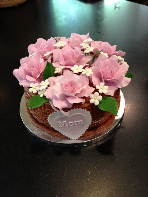 Cake Decorating Ideas for a Mom's Day Cake family