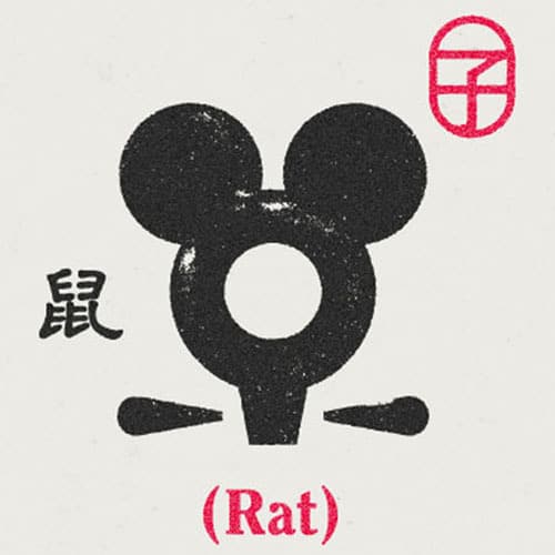 Rat Chinese Zodiac Sign Famlii
