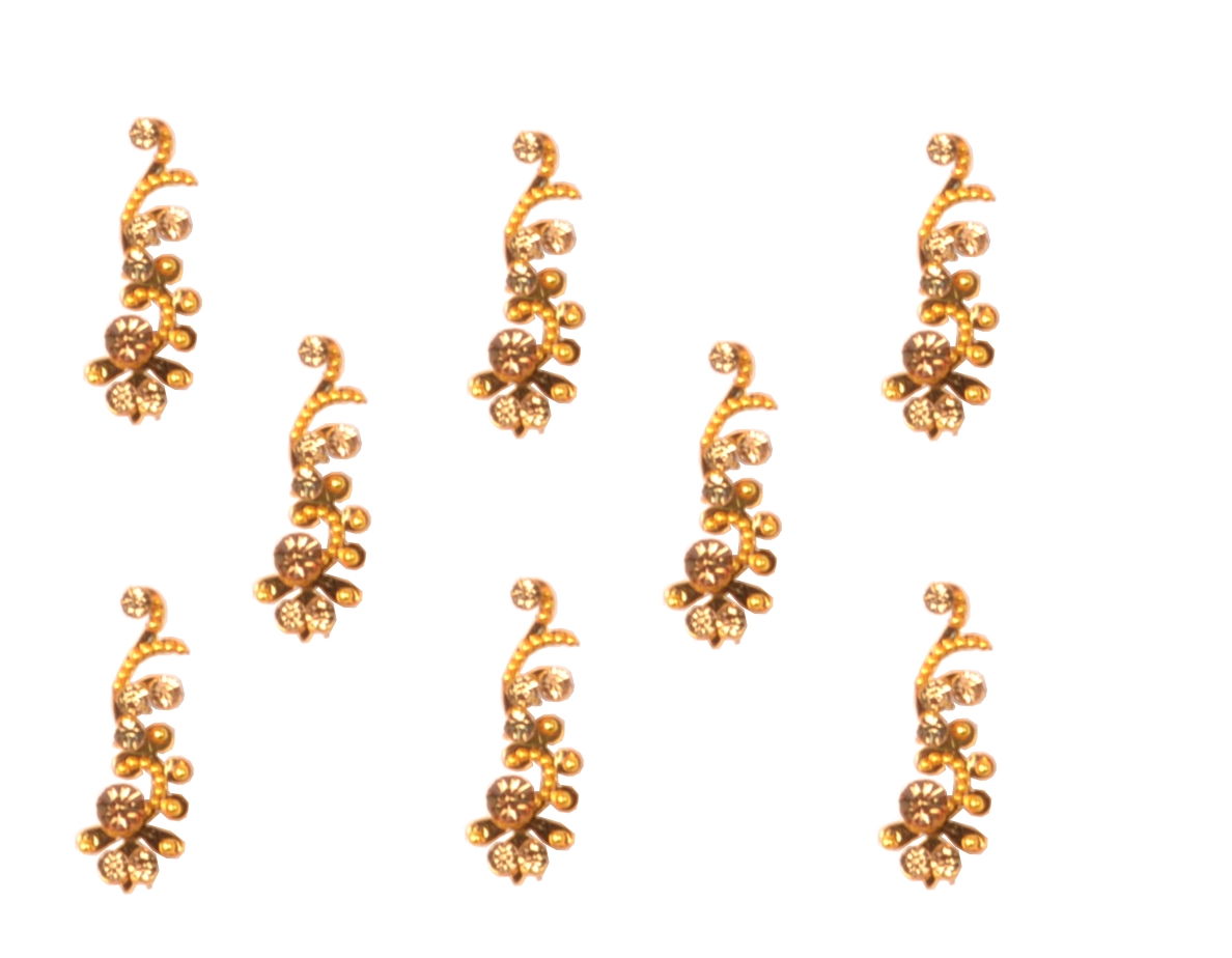 Crystal Bindi Gold bindi jewelry Bindis & Tattoos Buy online