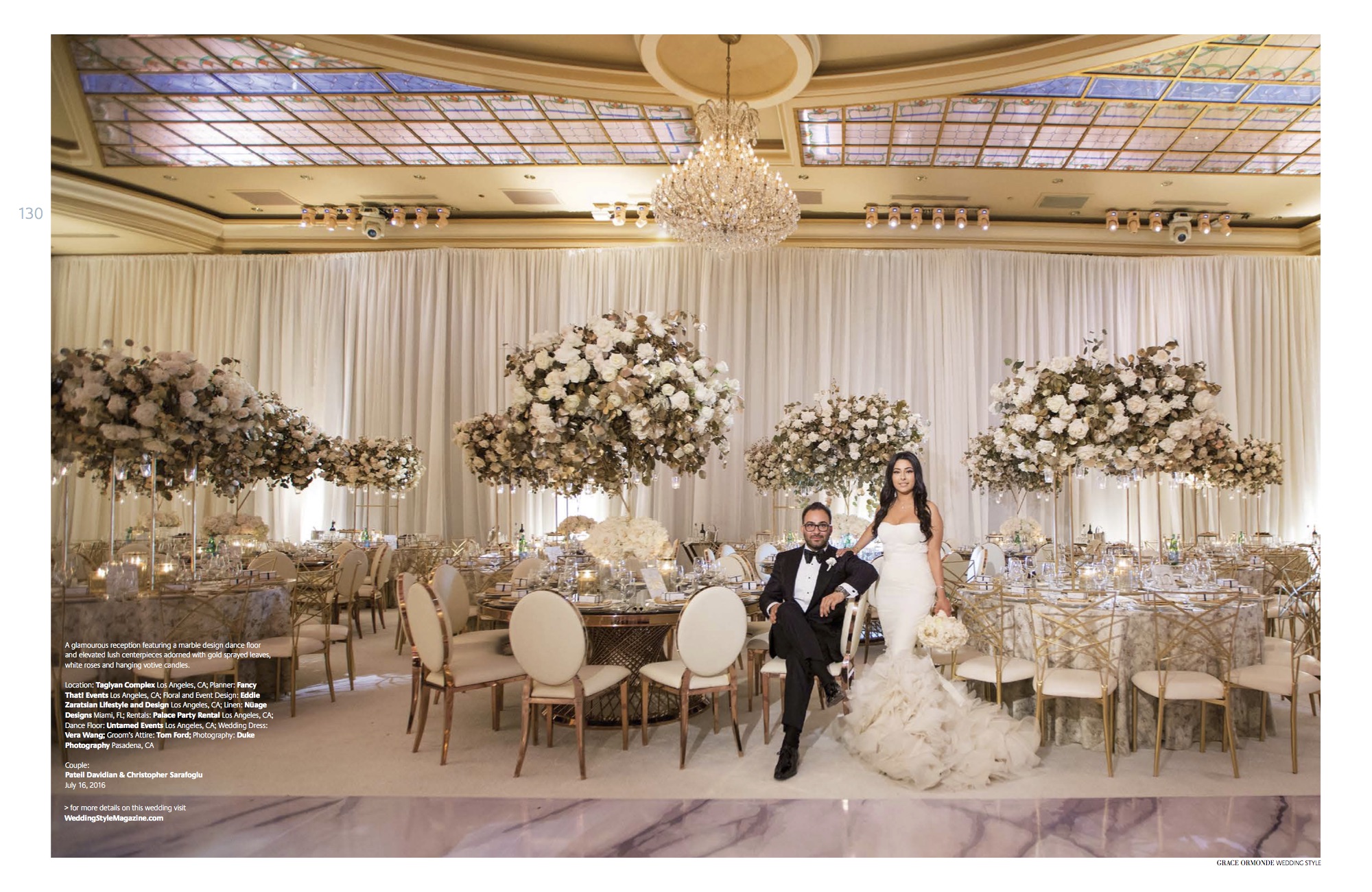 Featured in Grace Ormonde Wedding Style Fancy That! Events
