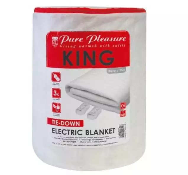 Pure Pleasure Electric Blanket King Friedman & Cohen