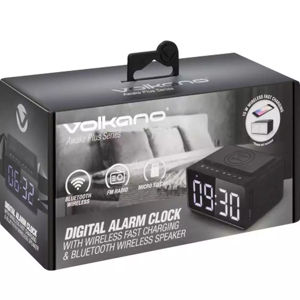 Volkano AwakePlus Alarm+BT Speaker Friedman & Cohen