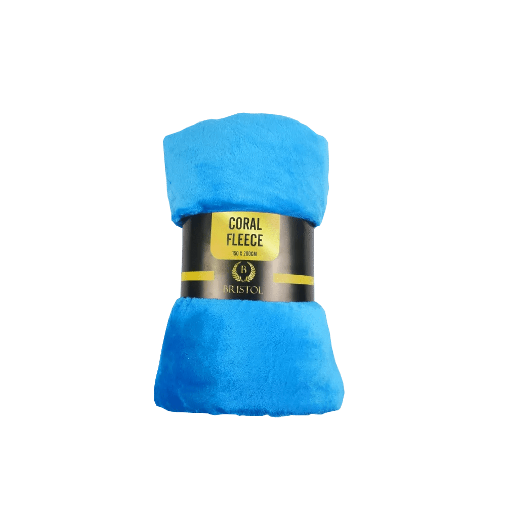 Bristol Coral Fleece Throw Friedman & Cohen