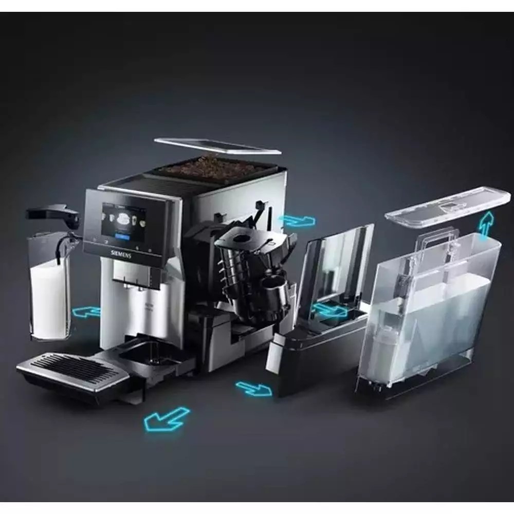 Siemens Fully Automatic Coffee Machine EQ700 integral Inox silver