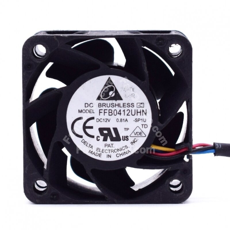 Delta FFB0412UHN DC 12V 0.81A 2 Wires / 3 Wires / 4 Wires Axial Cooling