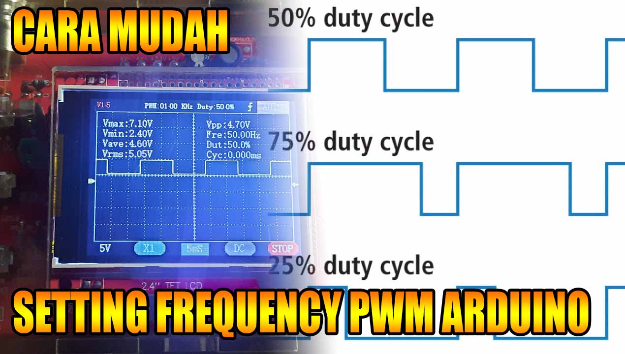 Tutorial Setting Frequency PWM Arduino Fans Electronics