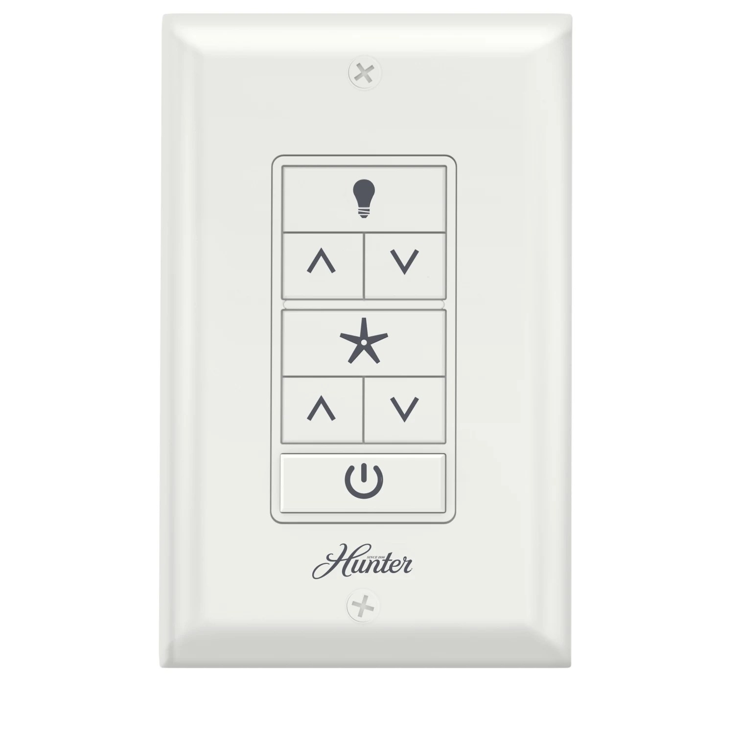 Hunter Universal FanLight Wall Control with Receiver > The Fan Shoppe Canada