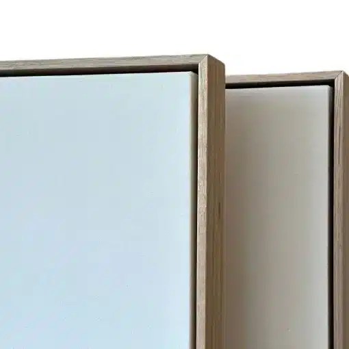 Floating Frame with Blank Canvas Fantastic Framing