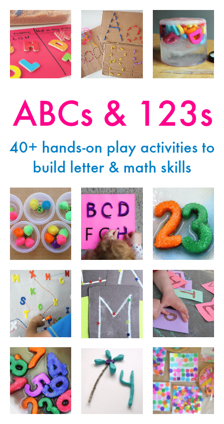 ABCs and 123s Preschool Learning Activities - Fantastic Fun & Learning