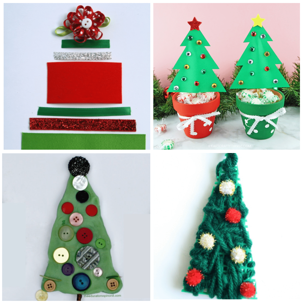 BIG List of Christmas Tree Crafts for Kids Fantastic Fun & Learning