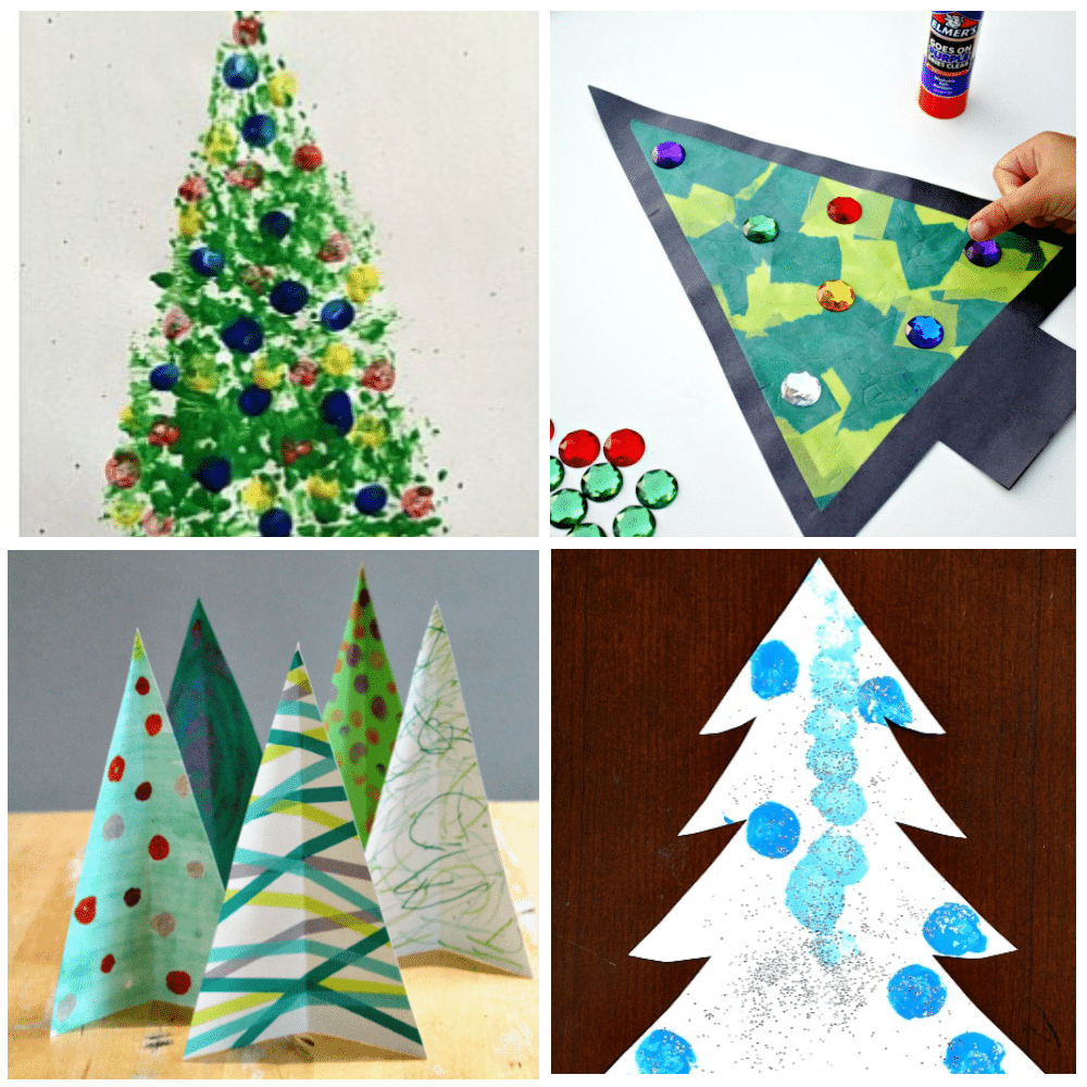 Christmas Tree Art Activities For Kids