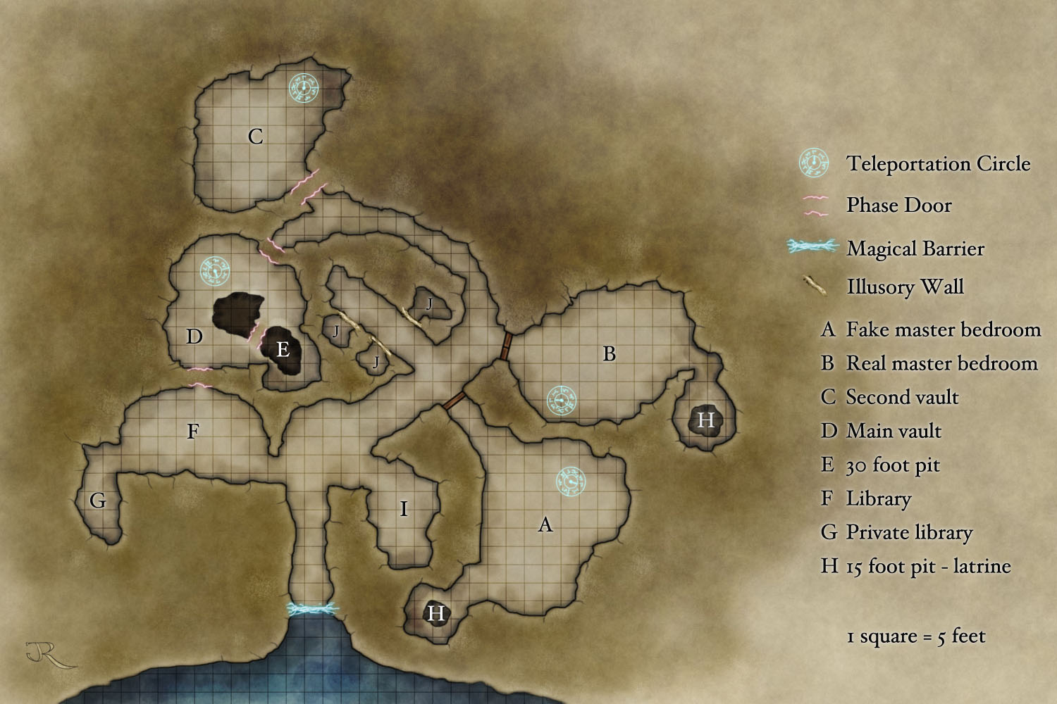 A free dungeon map and some updates Fantastic Maps
