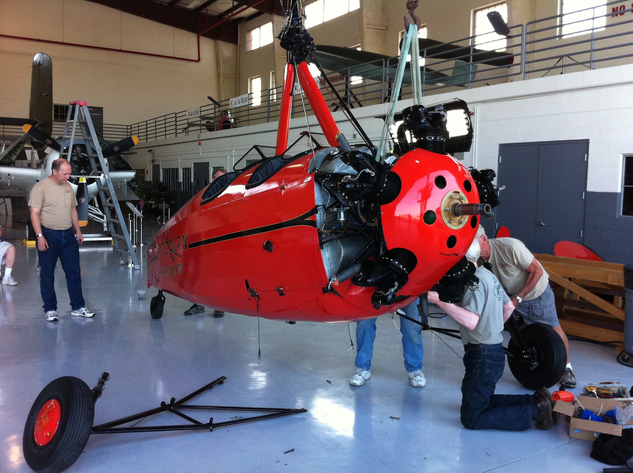 The Pitcairn Autogiro Arrives! Fantasy of Flight