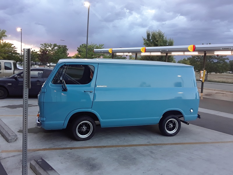 60s chevy van