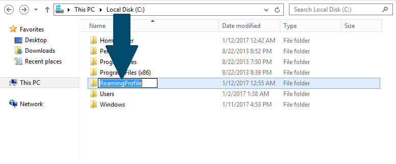 c++ How do I access the RoamingState folder of an UWP when.