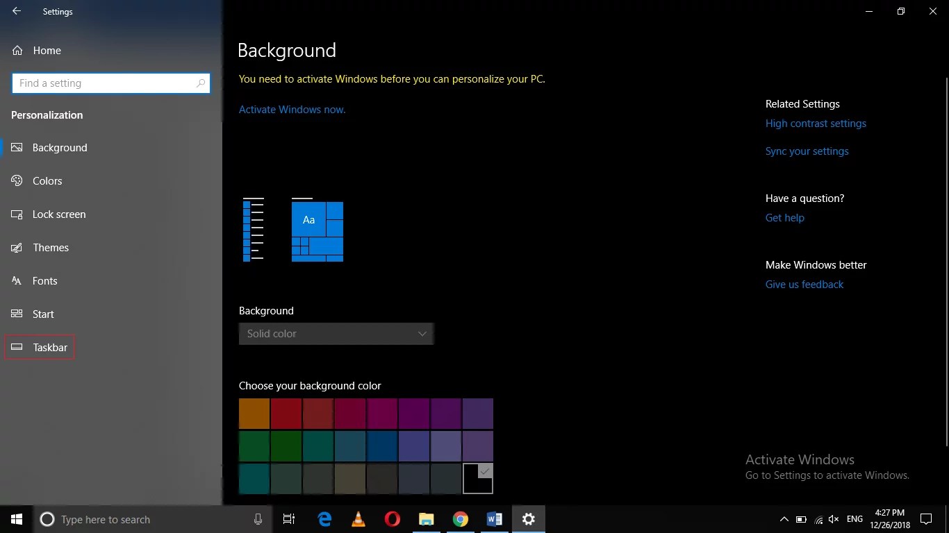 How to Show Only the Time in Windows 10 Taskbar