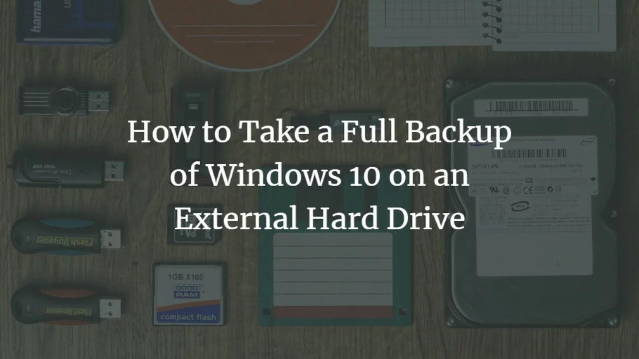 Backup entire computer to external hard drive windows 10 mertqmis