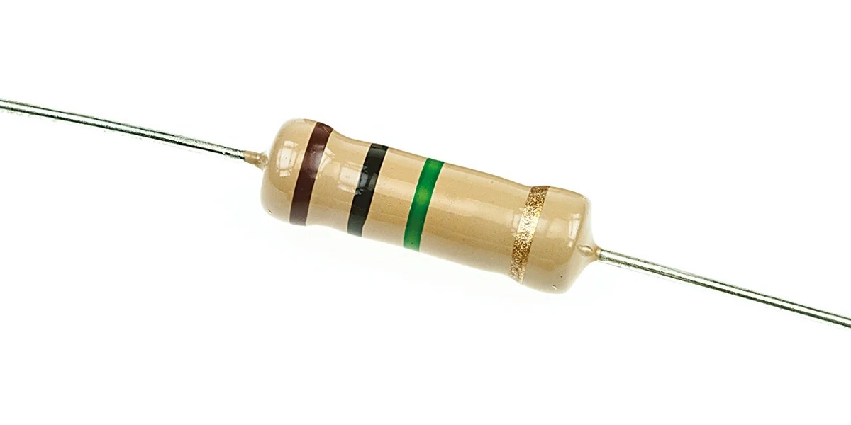 Resistor 1M Ohm 1/4 Watt RE25 Faranux Electronics