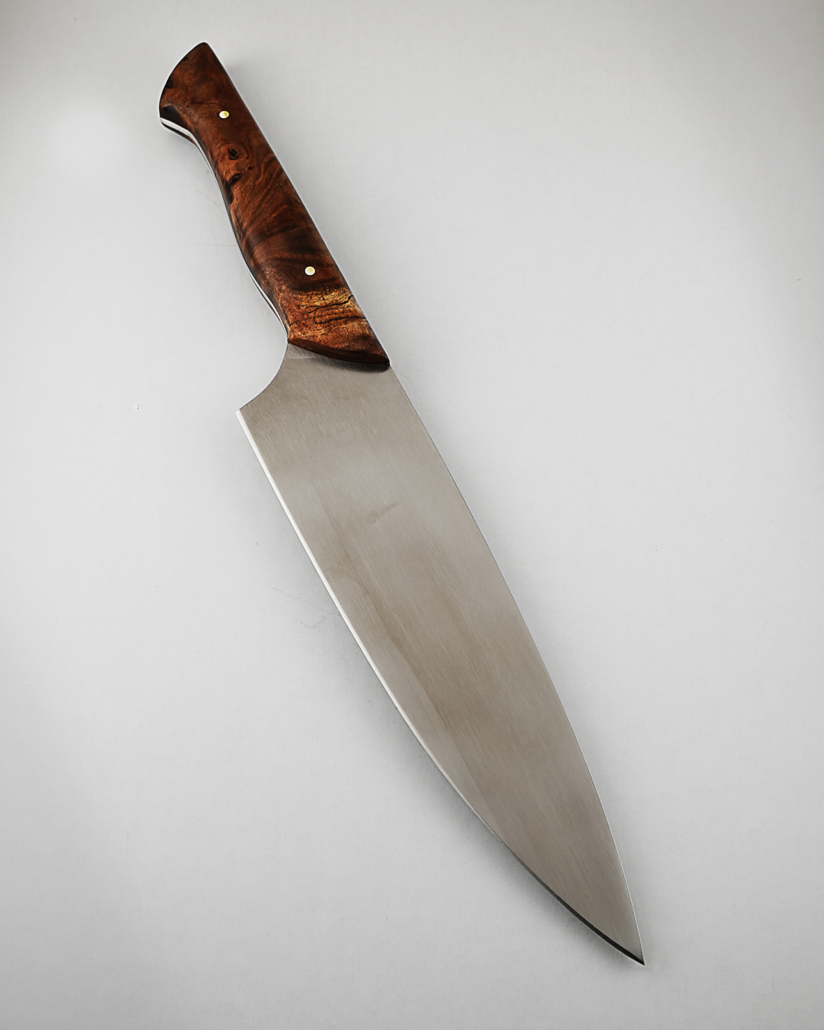 8” Chef Knife in Philippine Ebony Burl Faraway LLC
