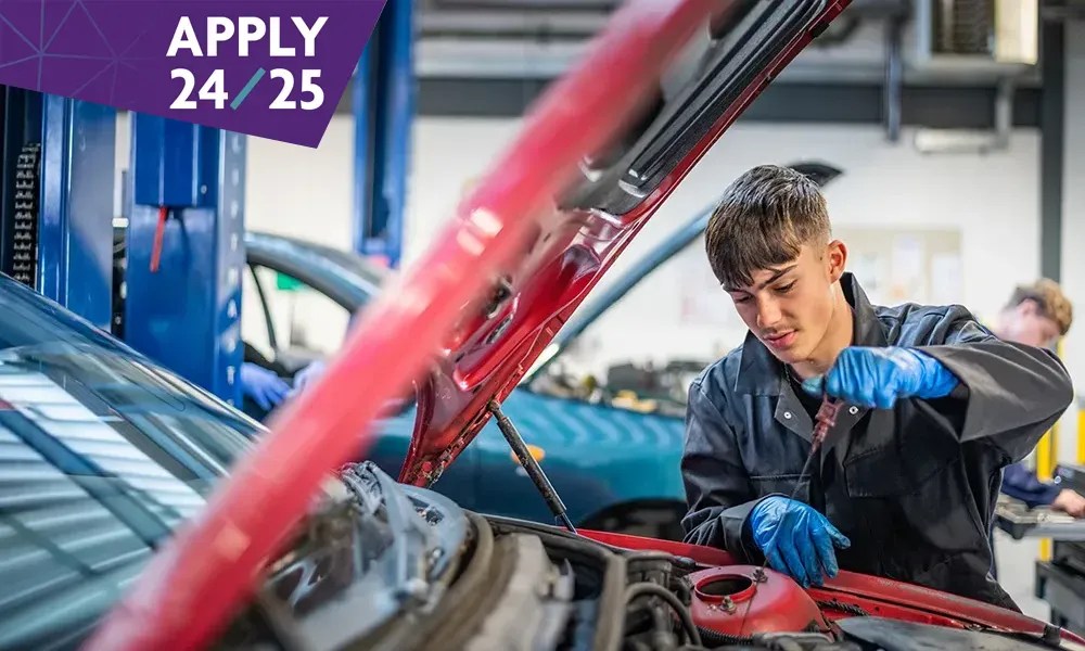 Level 2 Diploma in Light Vehicle Maintenance & Repair Principles Fareham College
