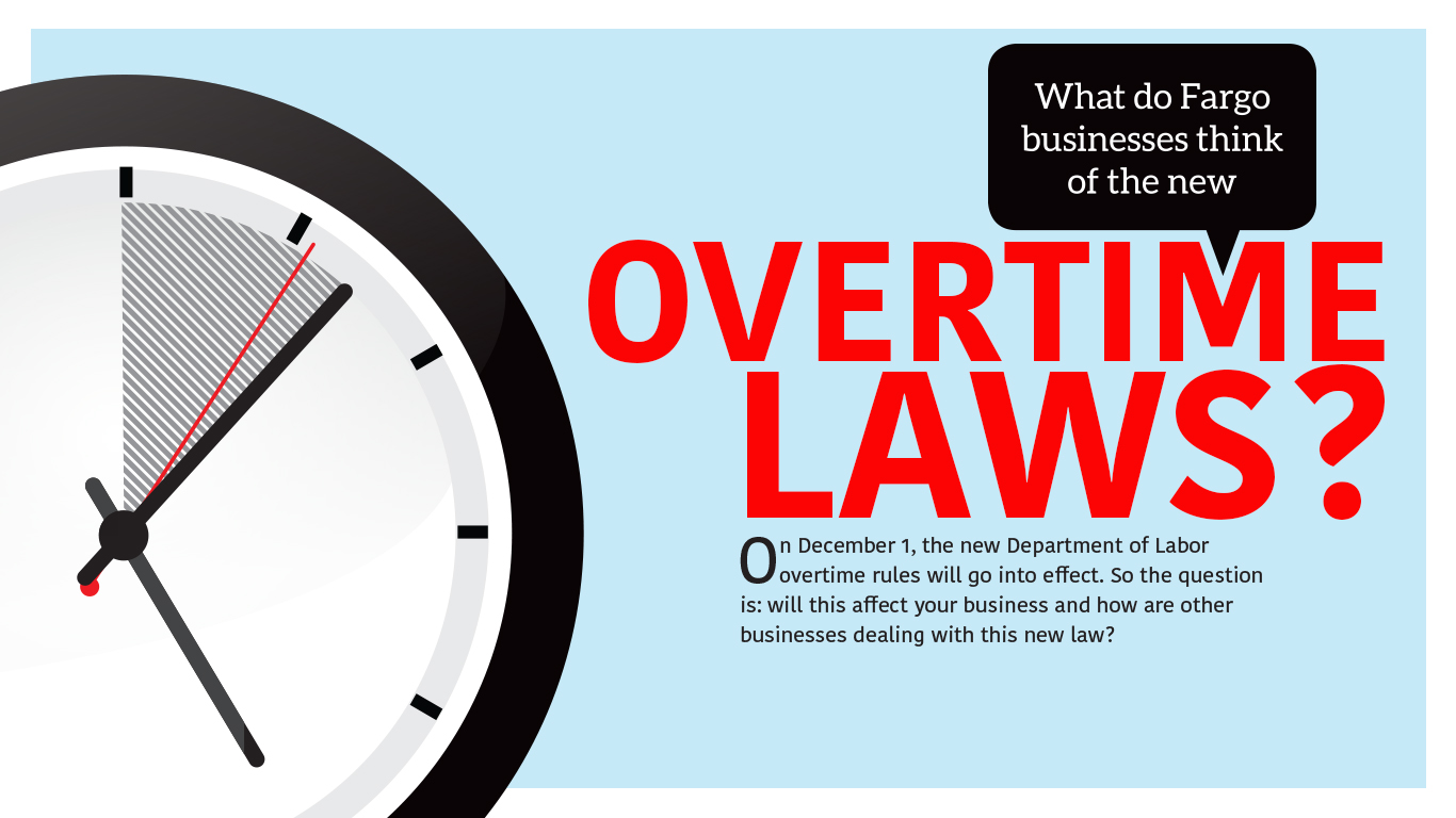 Overtime laws do they affect you? Fargo INC! Magazine