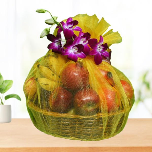 Online Fruit Gift Basket Delivery In Bhubaneswar Odisha