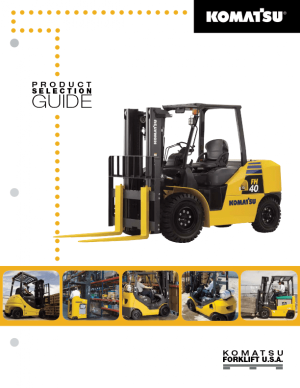 Komatsu Forklift Brochures