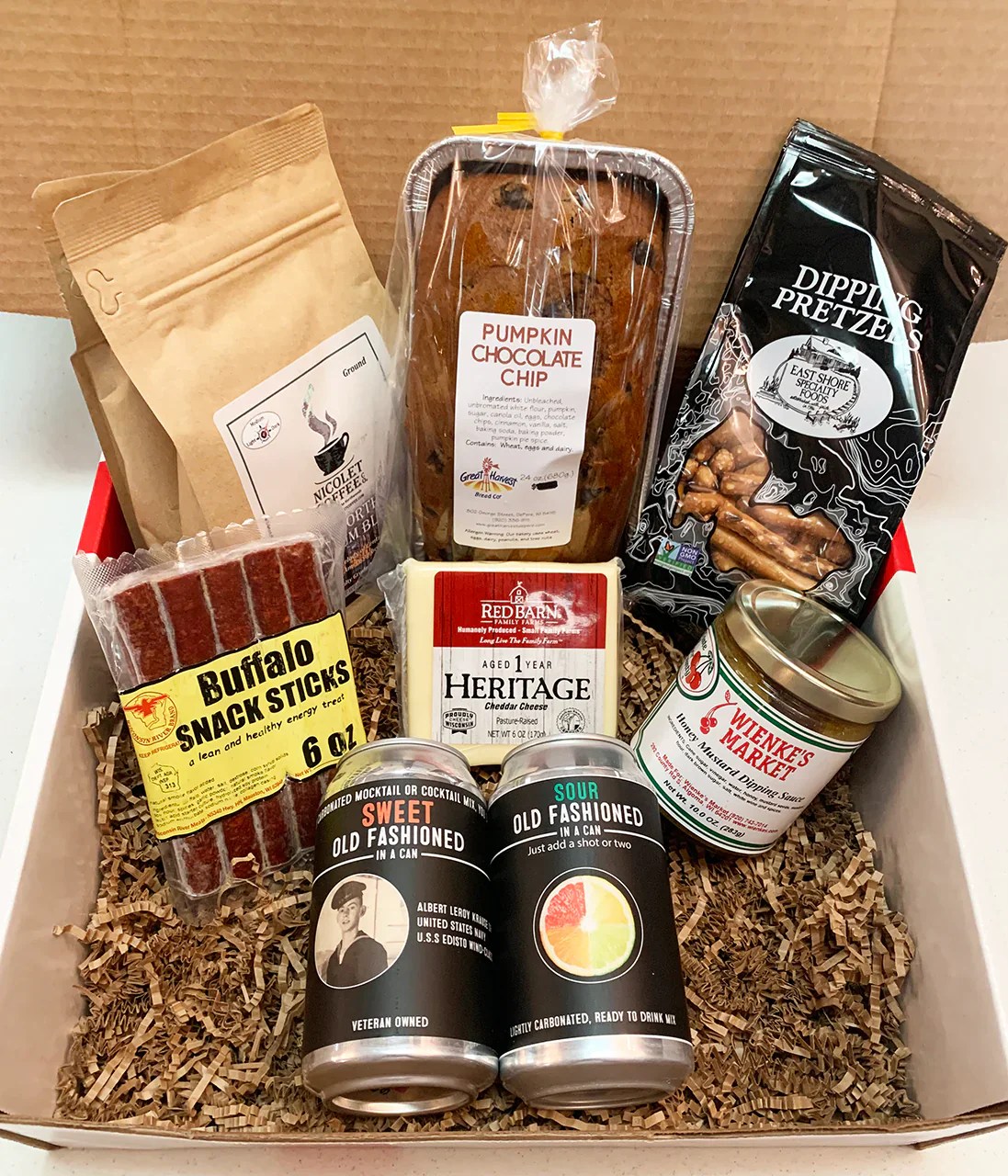 Fresh Taste of Wisconsin Gift Box Medium FarmFreshXpress Local