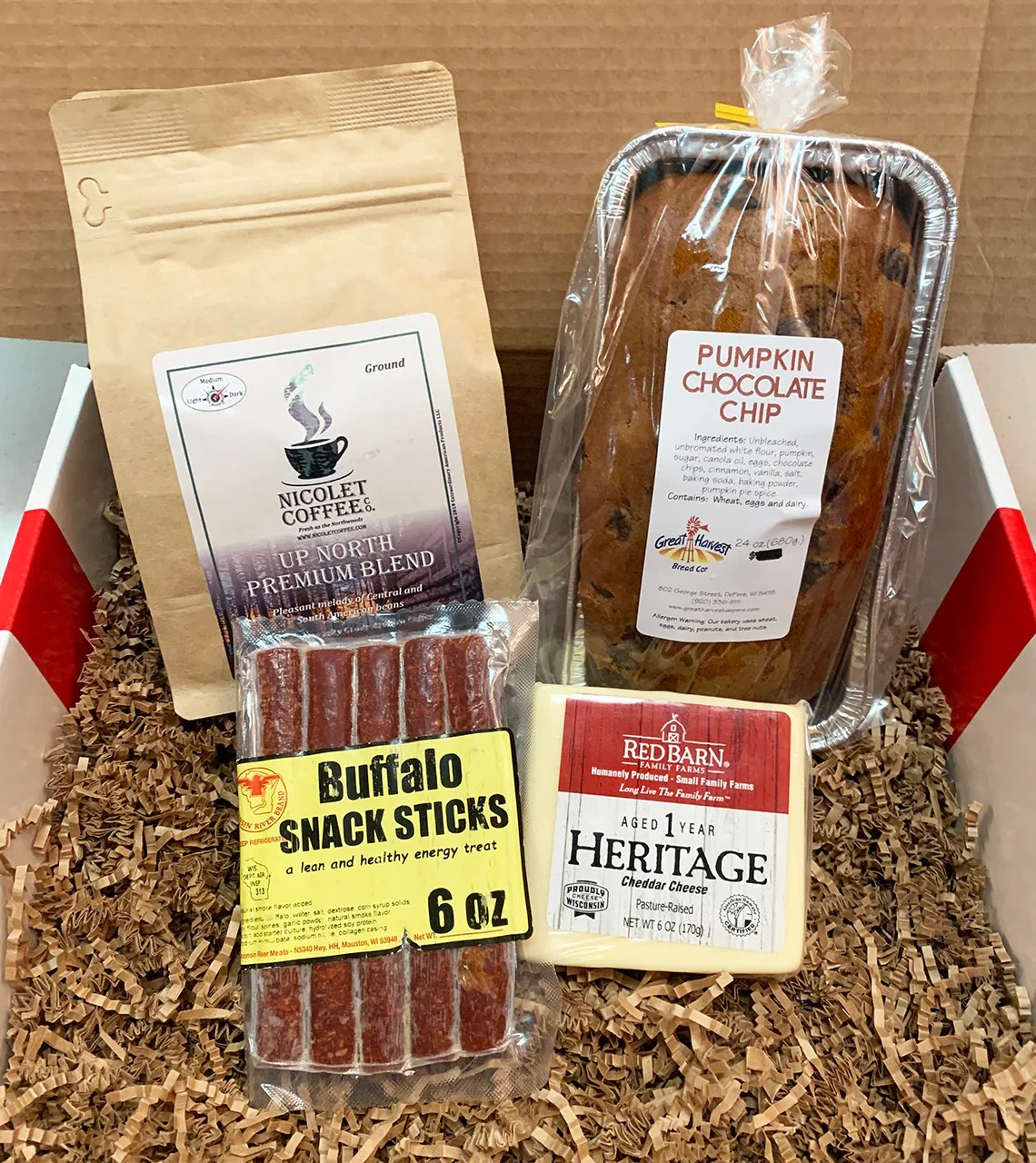 Fresh Taste of Wisconsin Gift Box Small FarmFreshXpress Local