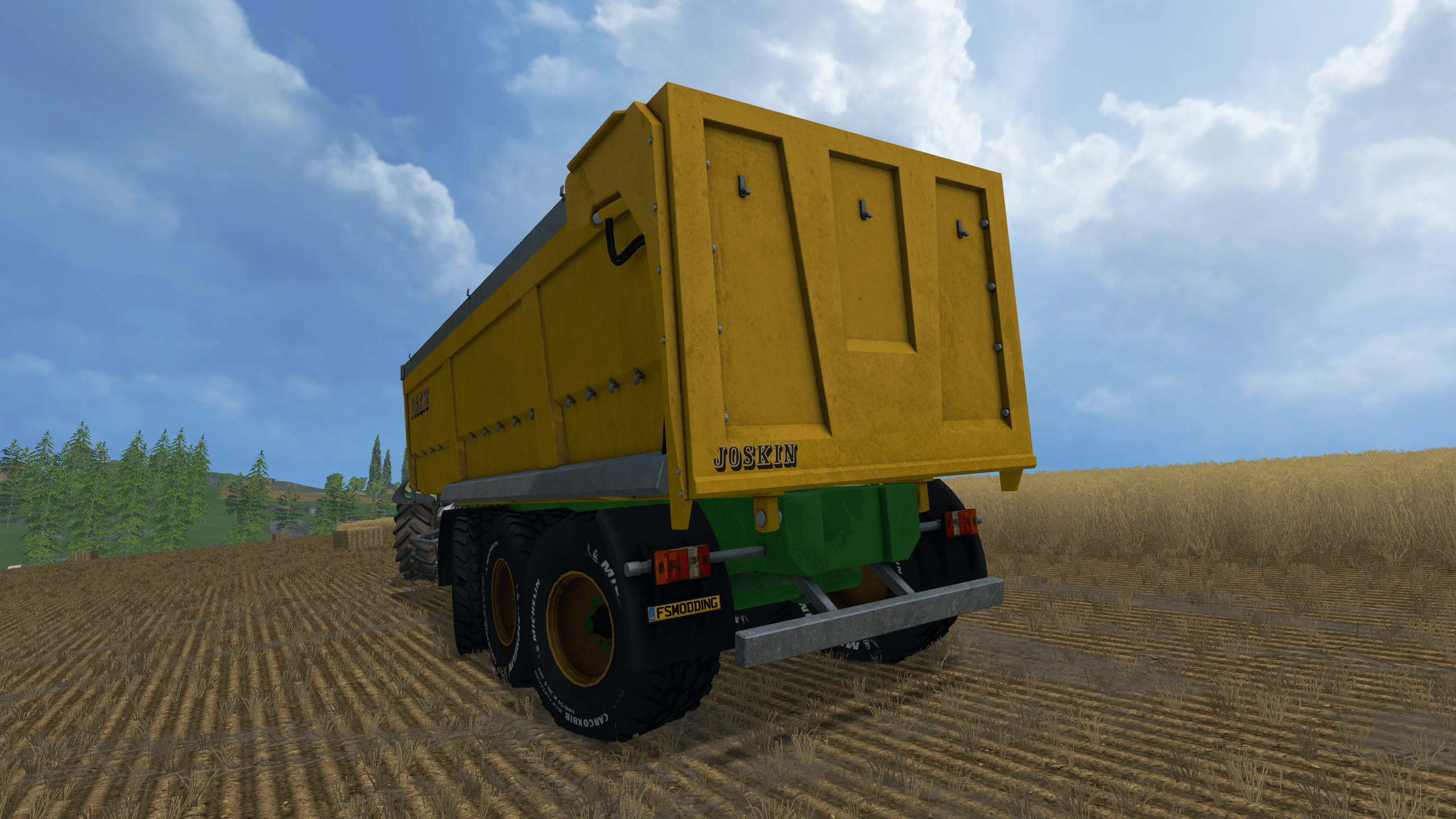 JOSKIN TRANSSPACE TRAILER FS15 Farming simulator 19