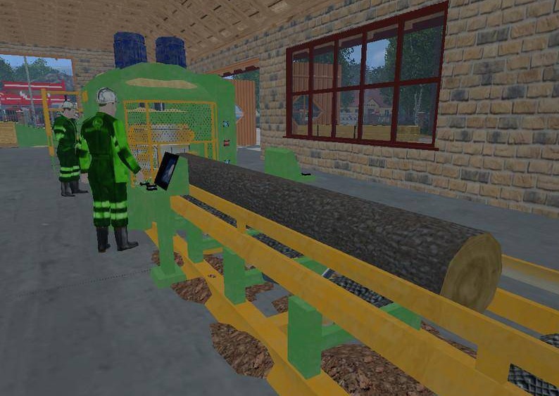 Model Sawmill v 2.0 LS 2015 FS 15 Objects Mod Download