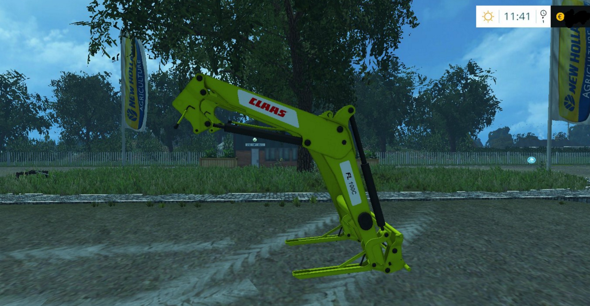 Class Front Loader 100 Mod Farming simulator 2019 / 2017 / 2015 Mod