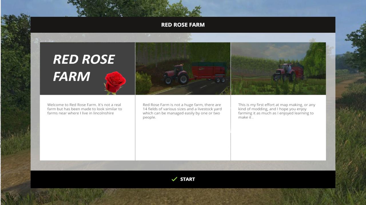 RED ROSE FARM MAP V1 Mod Download