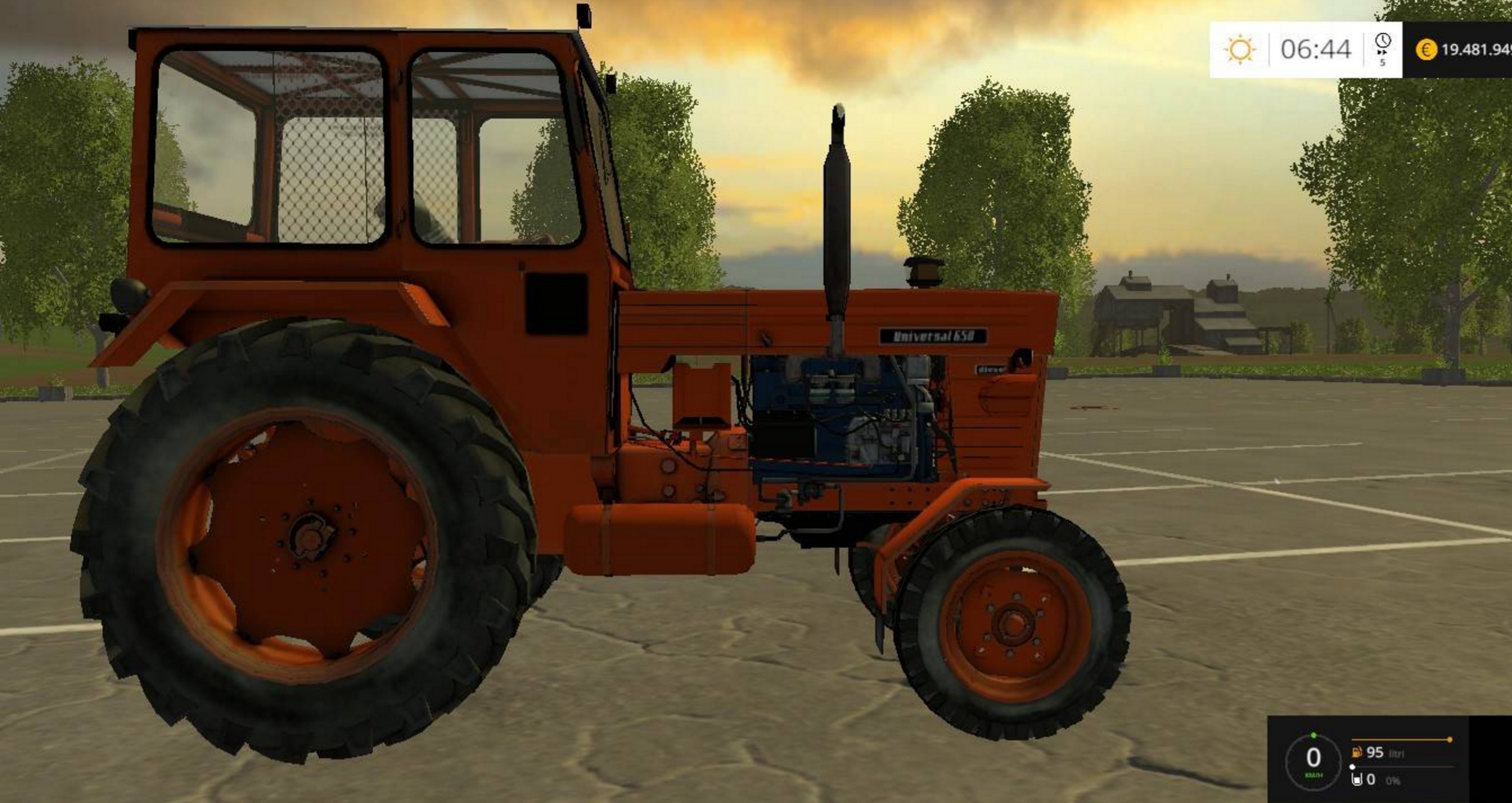 UTB Universal Tractor 650 FS15 Farming simulator 19 / 17 / 15 Mod