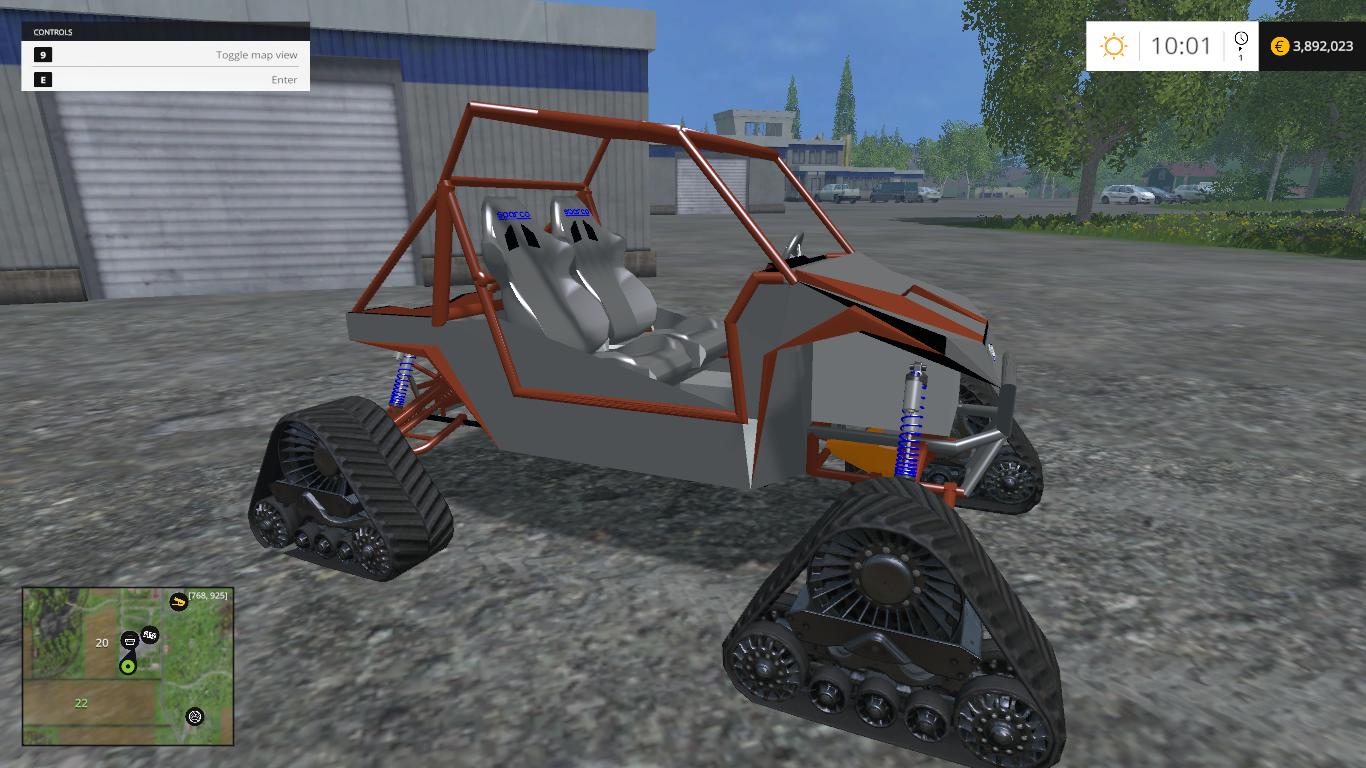 POLARIS RZR TRACKED LS 2015 FS 15 Cars Mod Download