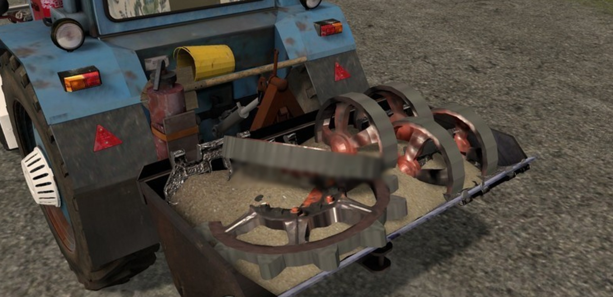 FS17 bucket with load FS 17 Implements & Tools Mod Download