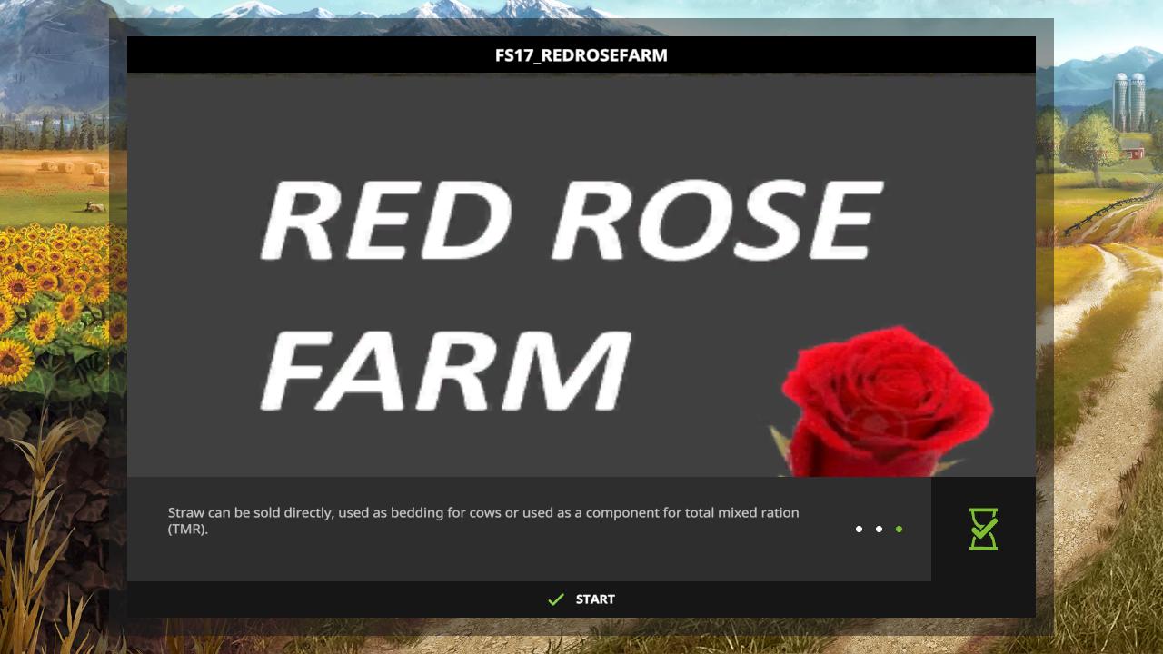 FS17 RED ROSE FARM V2 (2) Farming simulator 19 / 17 / 15 Mod