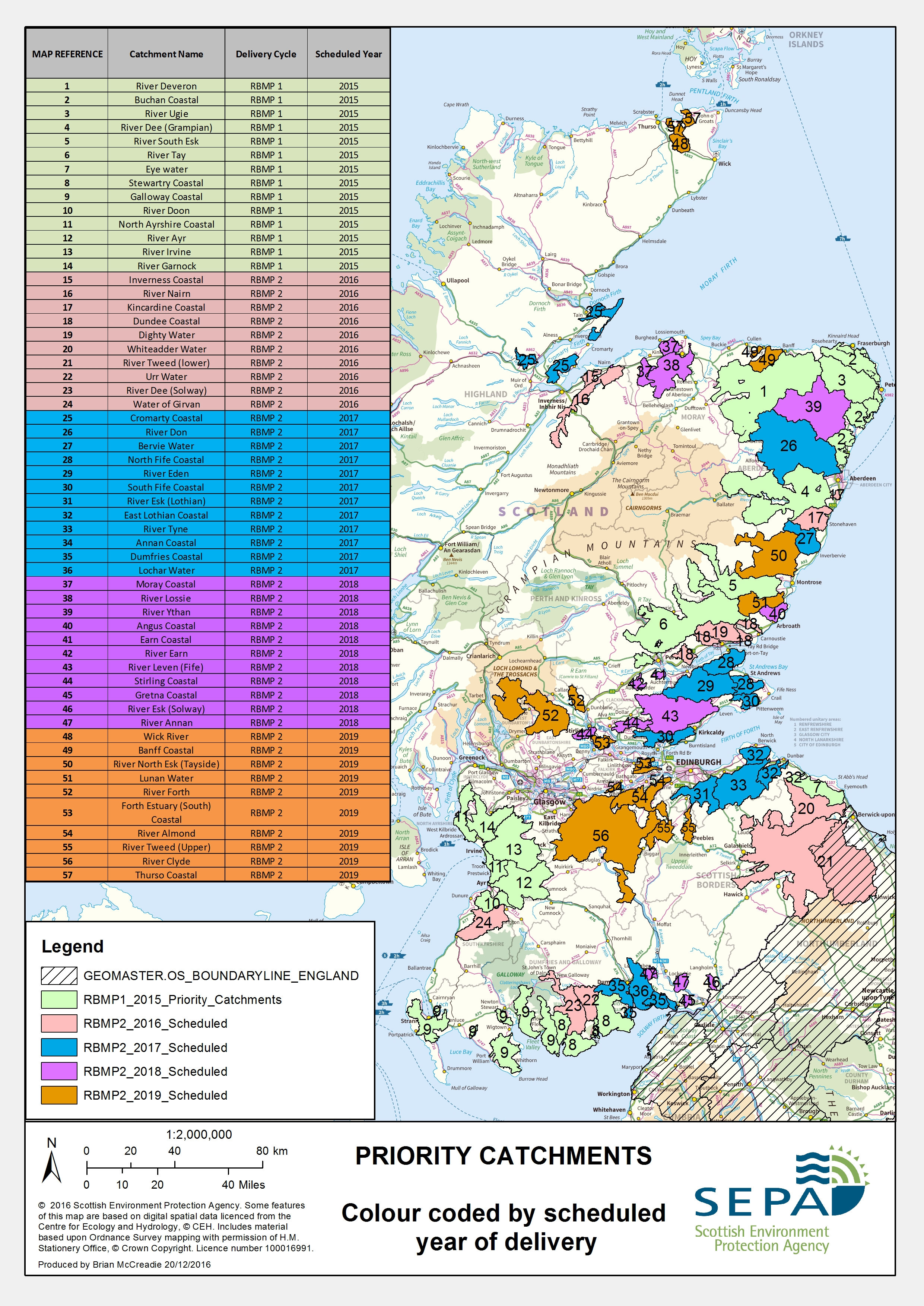 What to expect from a 'Priority Catchment' Inspection Farming and
