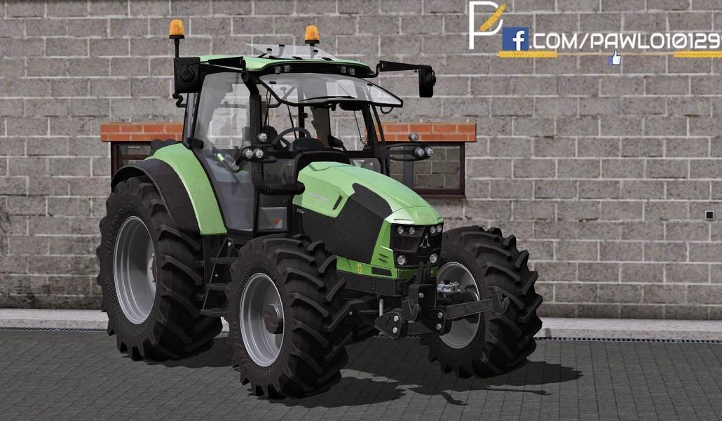 Deutz Fahr 5110 TTV v1.2.0 MOD Farming Simulator 2019 / 19 mod