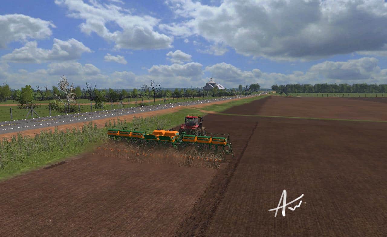 AgroWest Map Oeste Matogrossense v1.0 MOD Farming Simulator 2019 / 19 mod
