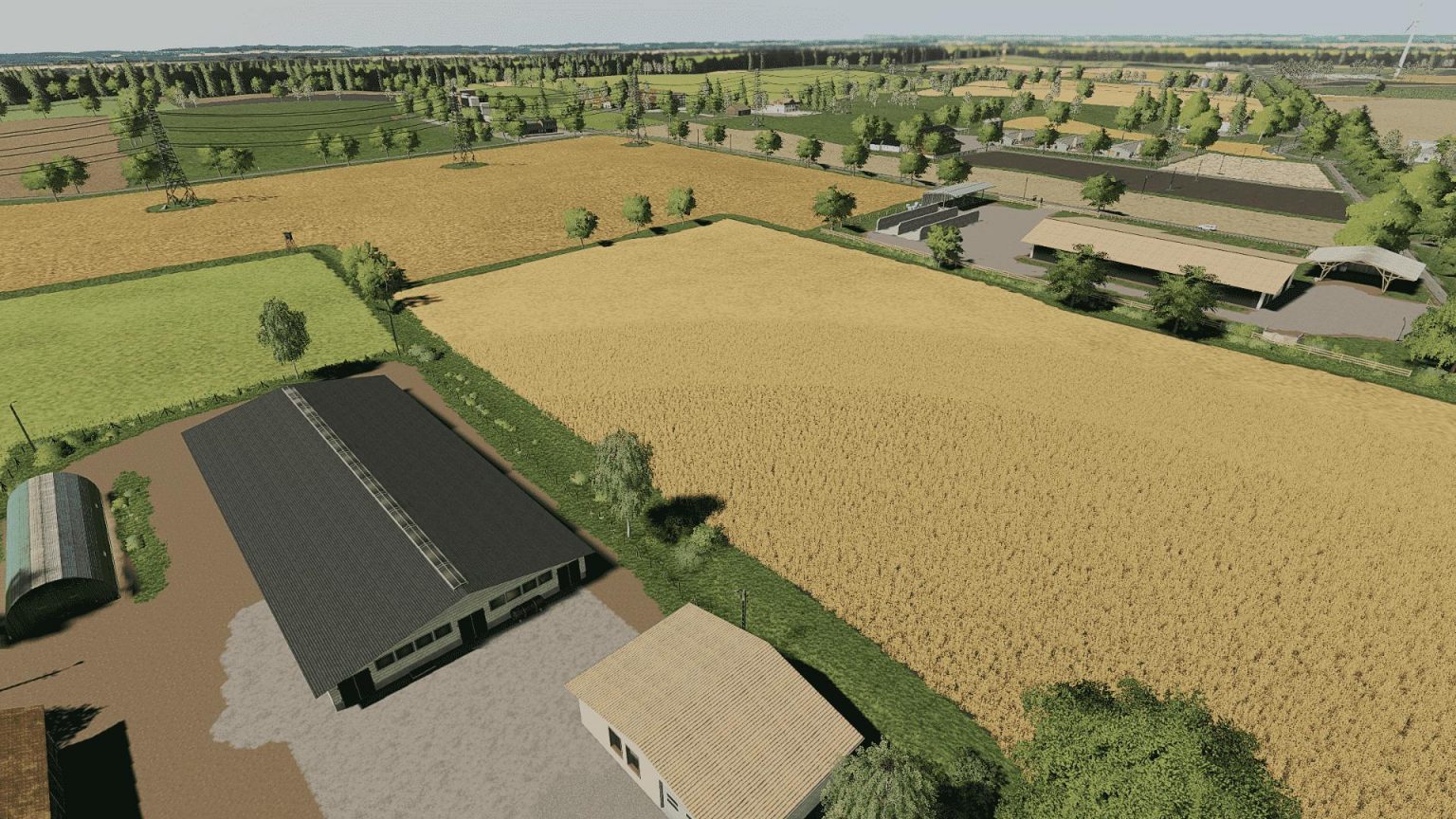 Goliszew standard edition with standard crops Map v3.0.5 FS 19