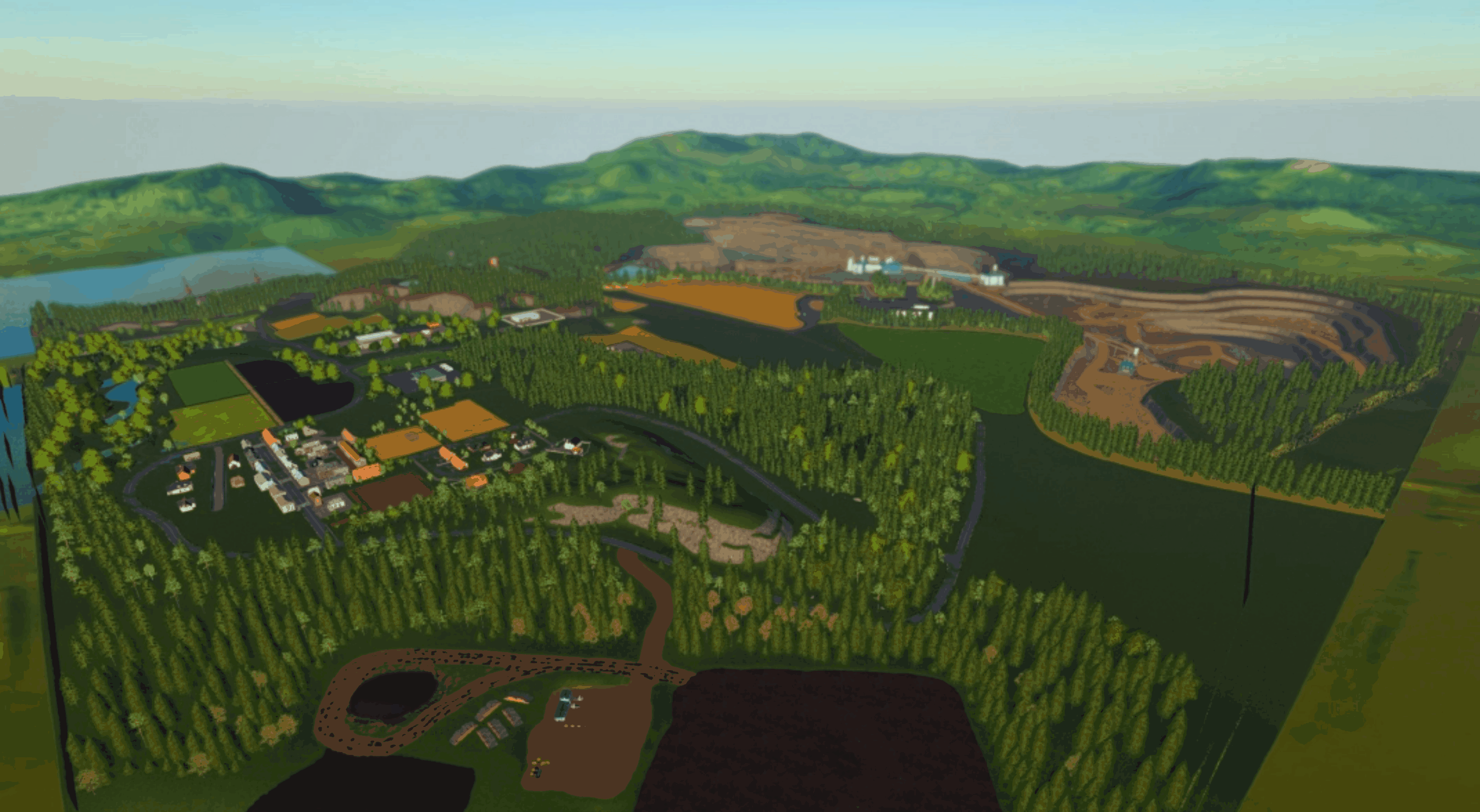 TCBO MINING PROJECT PACK V v0.1 FS 19 Farming Simulator 2019 / 19 mod