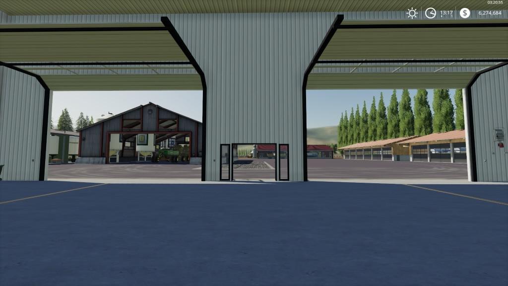Large Mechanic Shop v1.0.0.0 FS19 Farming Simulator 19 Mod FS19 mod