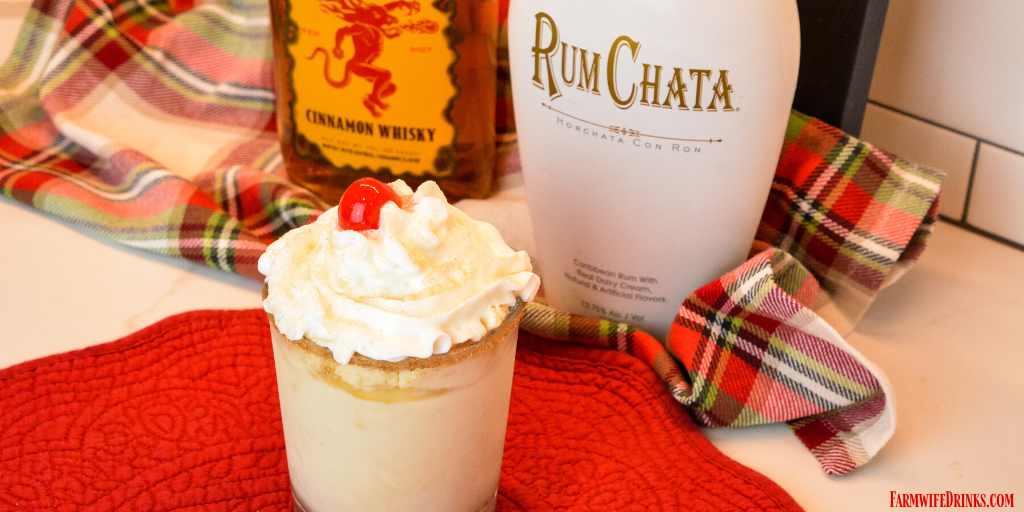 Cinnamon Toast Crunch Milkshake Fireball Rumchata Frozen Cocktail
